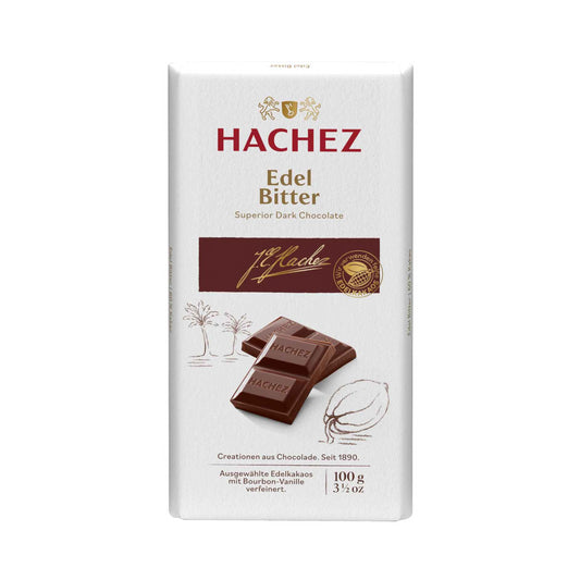 Hachez Chocolade Edel Bitter 100g