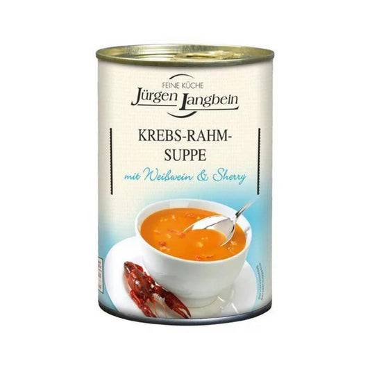 Jürgen Langbein Krebs Rahm Suppe 400ml