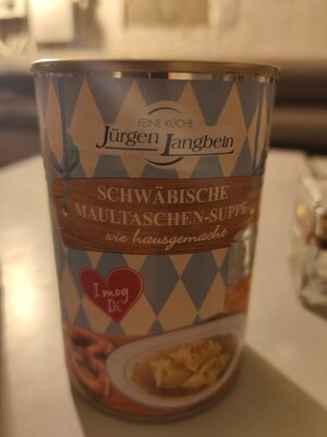 Jürgen Langbein Schwäbische Maultaschen Suppe 400ml
