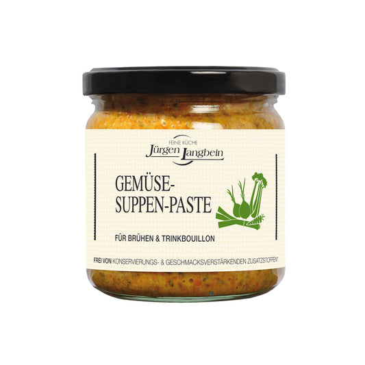 Jürgen Langbein Gemüse Suppen Paste 400g