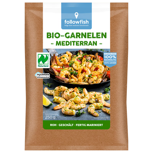 Bio Followfish Garnelen Mediterran 250g