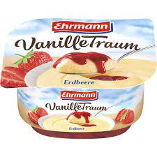 Ehrmann Vanille-Traum Erdbeere 115g