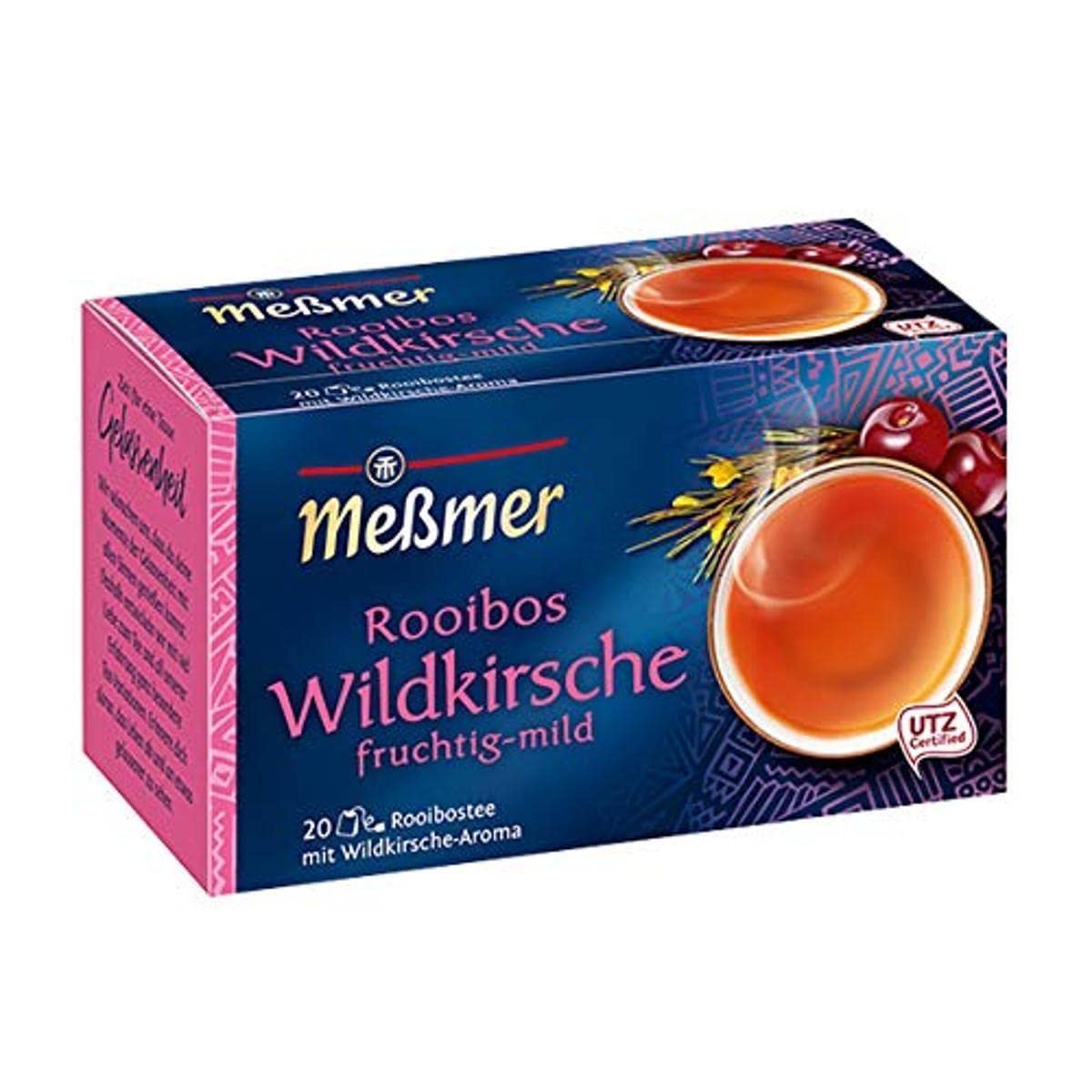 Meßmer Rooibos-Wildkirsche Tee 20x2g