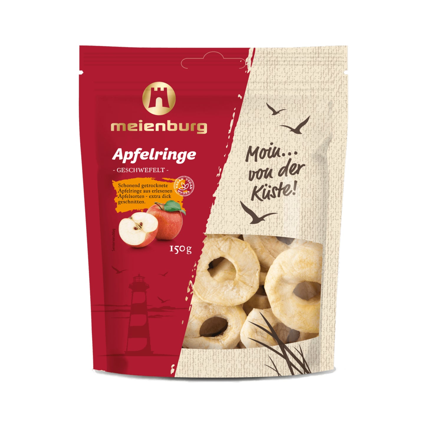 Meienburg Apfelringe geschwefelt 150g