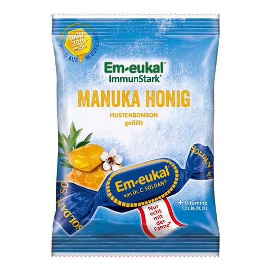 Em-eukal Immunstark Manuka-Honig gefüllt zuckerhaltig 75g