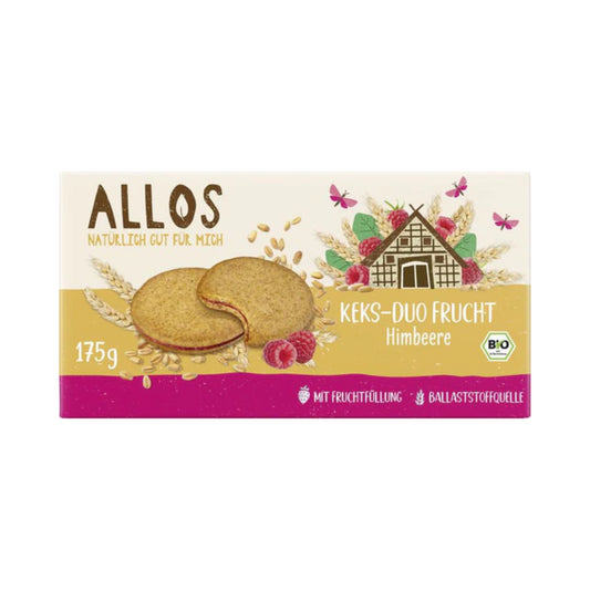 Bio Allos Keks-Duo Himbeere 175g