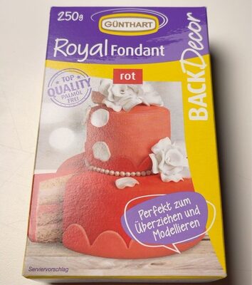 Günthart Royal Fondant rot 250g