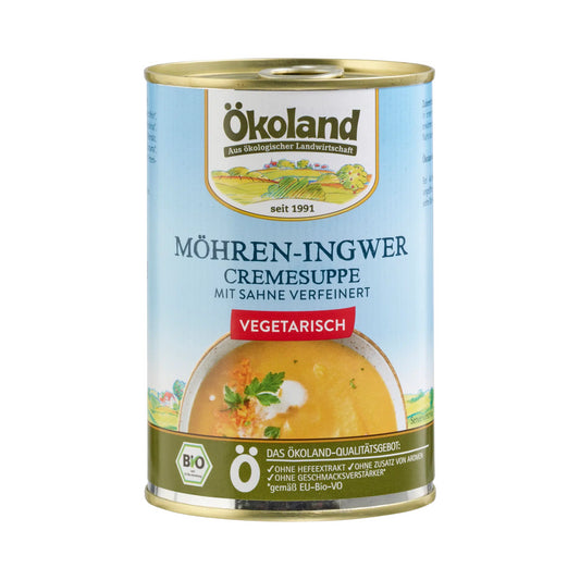 Bio Ökoland Möhren-Ingwer Cremesuppe 400g