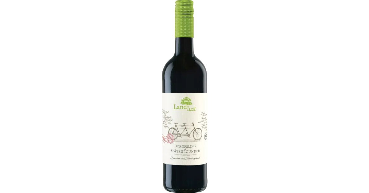 Bio Landlust Dornfelder Spätburgunder QW trocken 0,75l