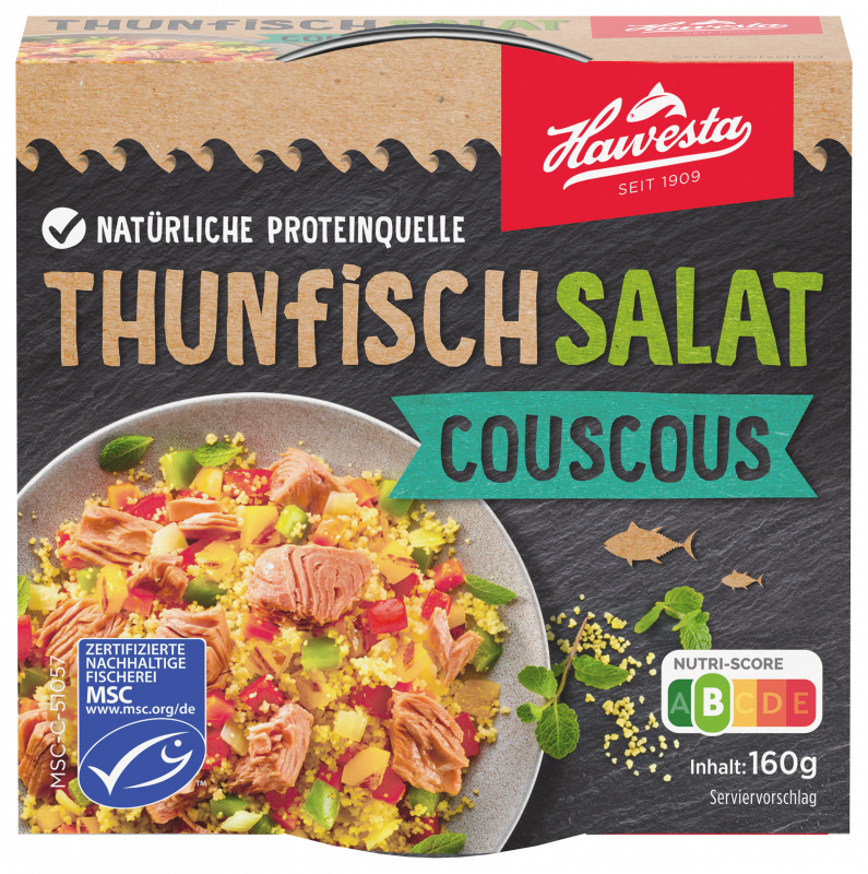 MSC Hawesta Thunfischsalat Couscous160g