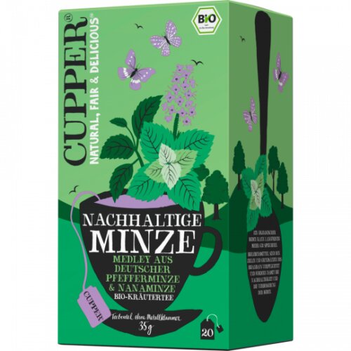 Bio Cupper Nachhaltige Minze 20ST 35g