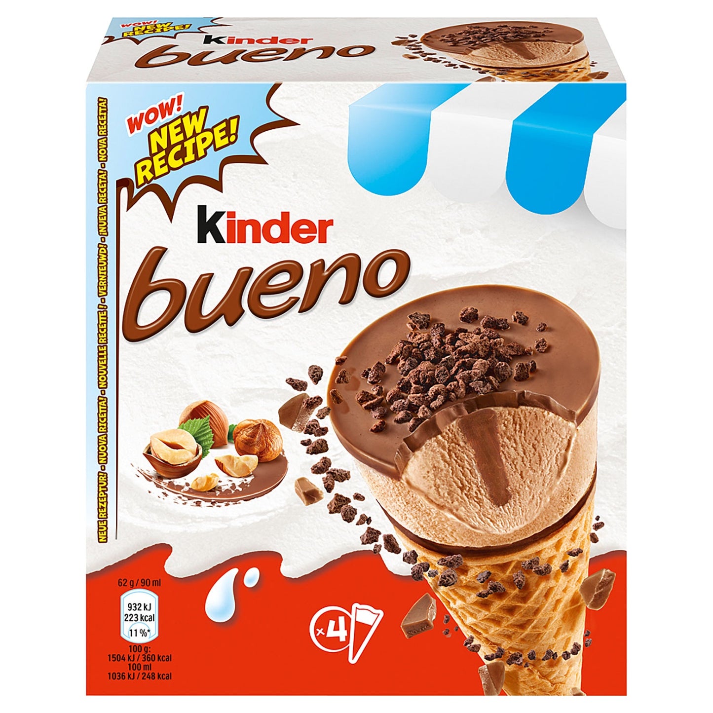 Ferrero Kinder Bueno Eis 62g