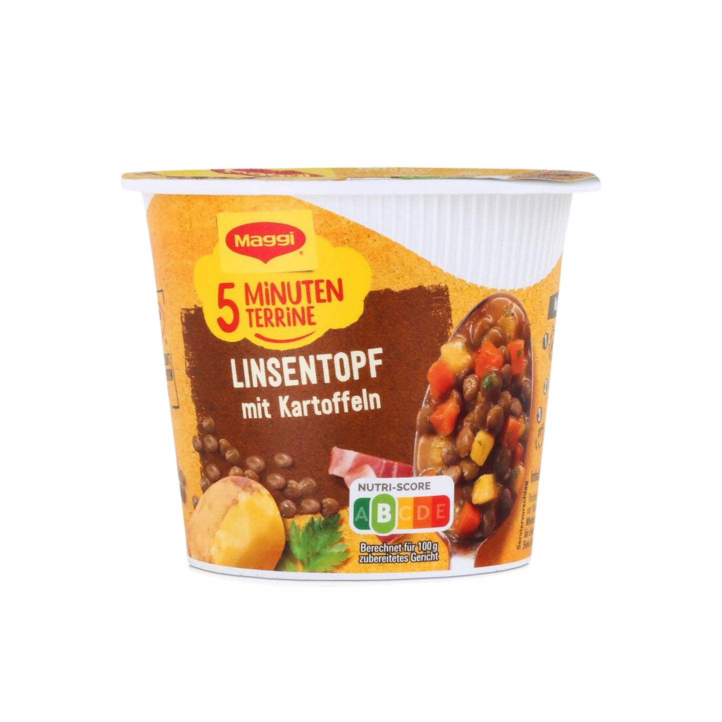 Maggi 5 Minuten Terrine Linsentopf Kartoffeln 49g