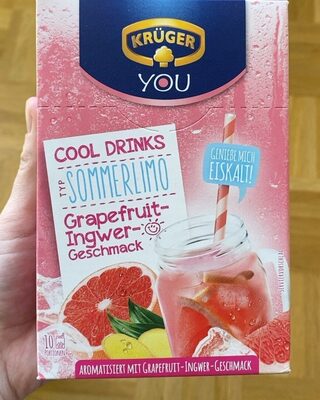 Krüger Cool Drink Limo Grapefruit Ingwer 200g