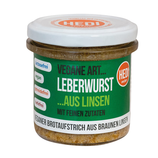 Bio Hedi Brotaufstrich vegane Art Leberwurst 140g