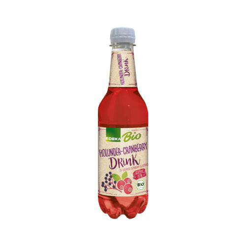Bio EDEKA Holunder Cranberry Drink 0,5l DPG
