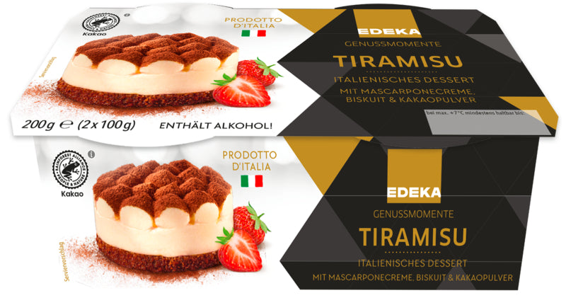 EDEKA Genussmomente Tiramisu 2x100g