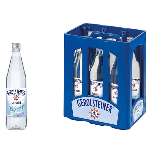 Gerolsteiner Sprudel Glasflasche 6 x 1L