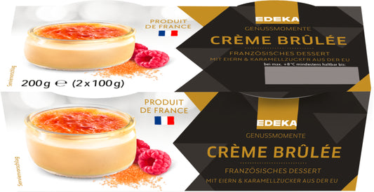 EDEKA Genussmomente Creme Brulee 2x100g