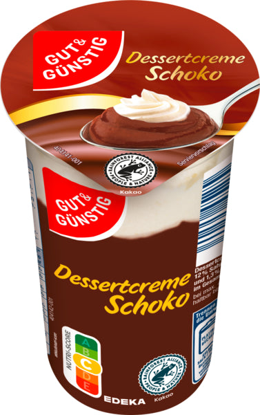 GUT&GÜNSTIG Dessertcreme Schoko 200g