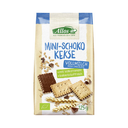 Bio Allos Mini-Schoko-Kekse 125g