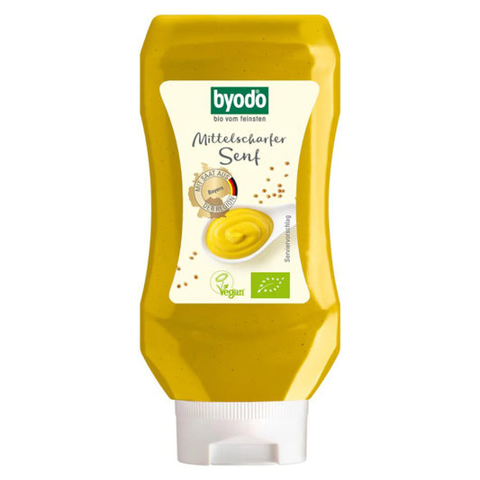 Bio Byodo Mittelscharfer Senf 300ml