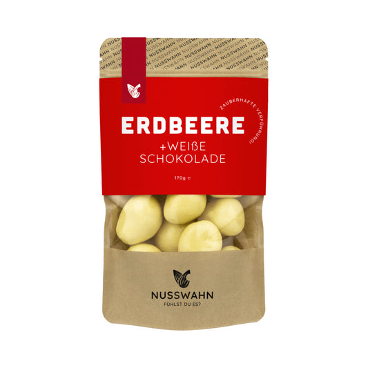 Nusswahn Erdbeere+weiße Schokolade 170g