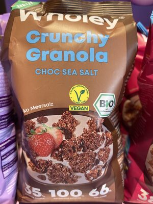 Bio Wholey Granola Choc Sea Salt 300g