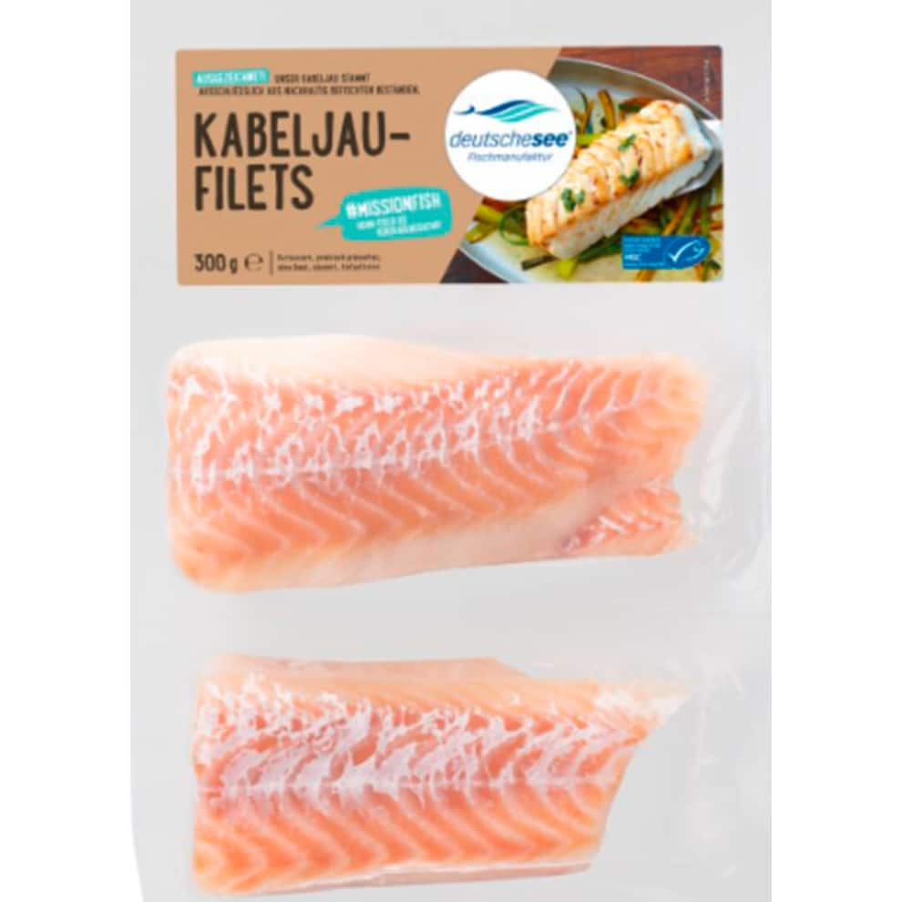 MSC Deutsche See Kabeljaufilet ohne Haut 300g