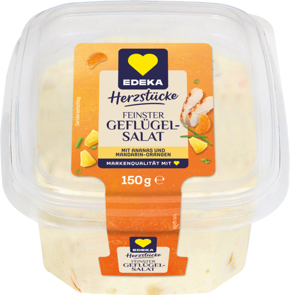 EDEKA Herzstücke Feinster Geflügelsalat 150g