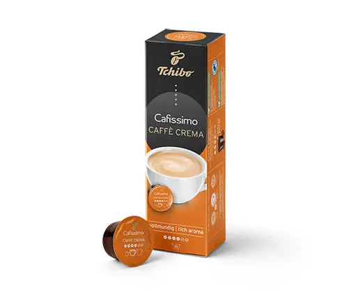 Tchibo Kapseln Cafissimo Caffee Crema vollmundig 10ST 76g