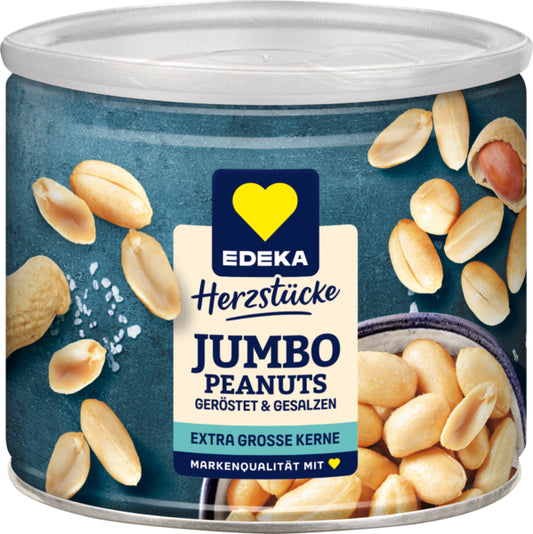 EDEKA Herzstücke Erdnüsse Jumbo geröstet gesalzen 200g