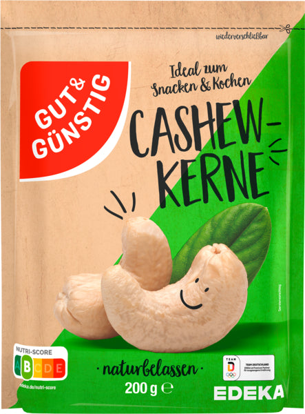 GUT&GÜNSTIG Cashewkerne 200g