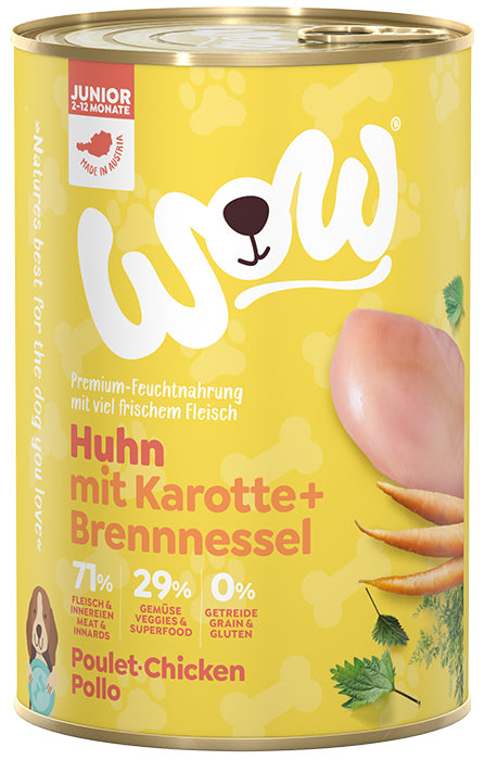 WOW Junior Huhn 400g