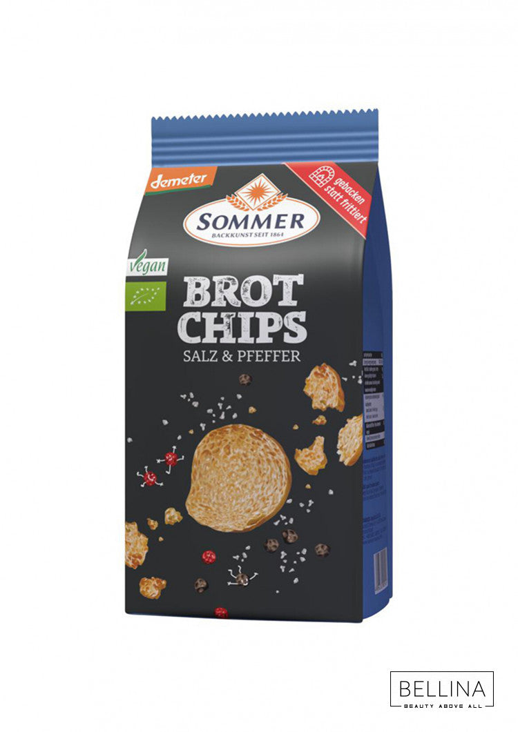 Demeter Sommer Brot Chips Salz/Pfeffer 100g