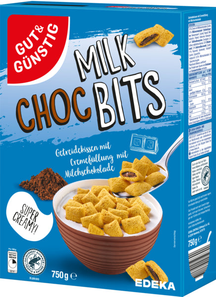 GUT&GÜNSTIG Milk Choc Bits 750g