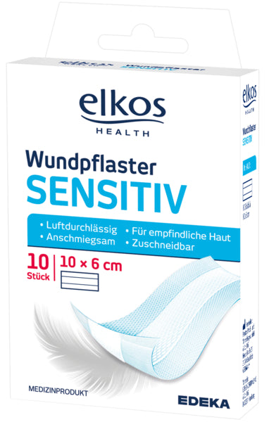 EDEKA elkos Wundpflaster sensitiv 10ST