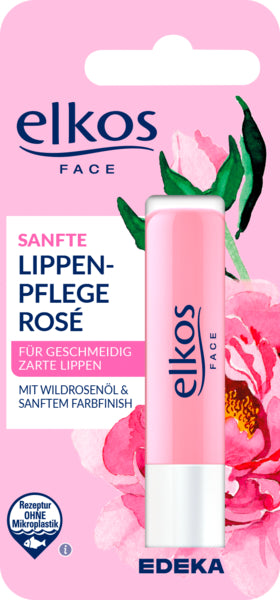 EDEKA elkos FACE Lippenpflegestift Rose