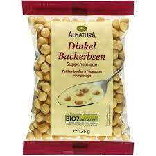 Bio Alnatura Dinkel Backerbsen 125g