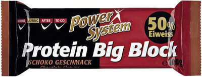 Power System Professional Performance Big Block Schoko Bar 100g