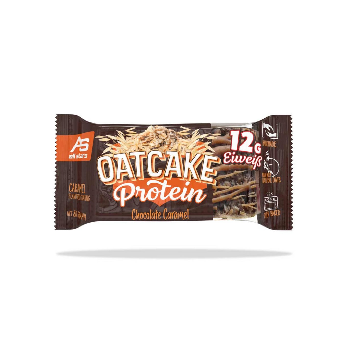 All Stars Oatcake Bar Protein Chocolate Caramel 80g