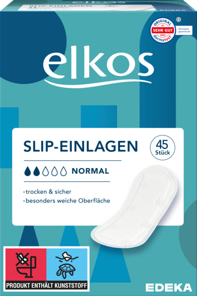 EDEKA elkos Slipeinlagen Normal 45ST