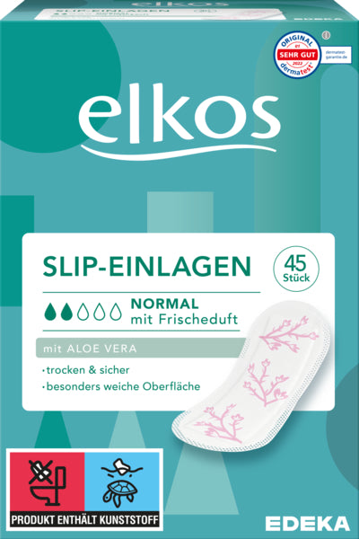 EDEKA elkos Slipeinlagen Normal Aloe Vera 45ST