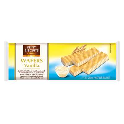 Feiny Biscuits Waffeln mit Vanillecremefüllung 250g