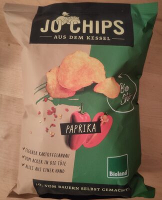 Bio Jo Chips Paprika 125g