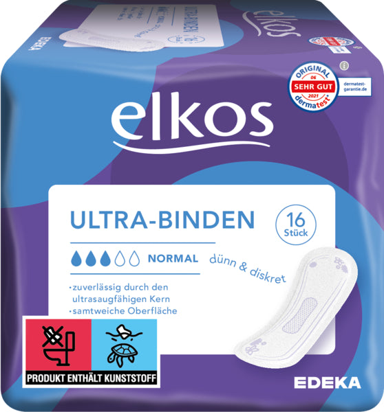 EDEKA elkos Women Ultra Binden Normal 16ST