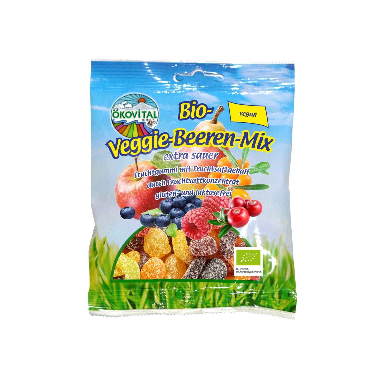 Bio Ökovital Veggie Beeren Mix sauer 80g