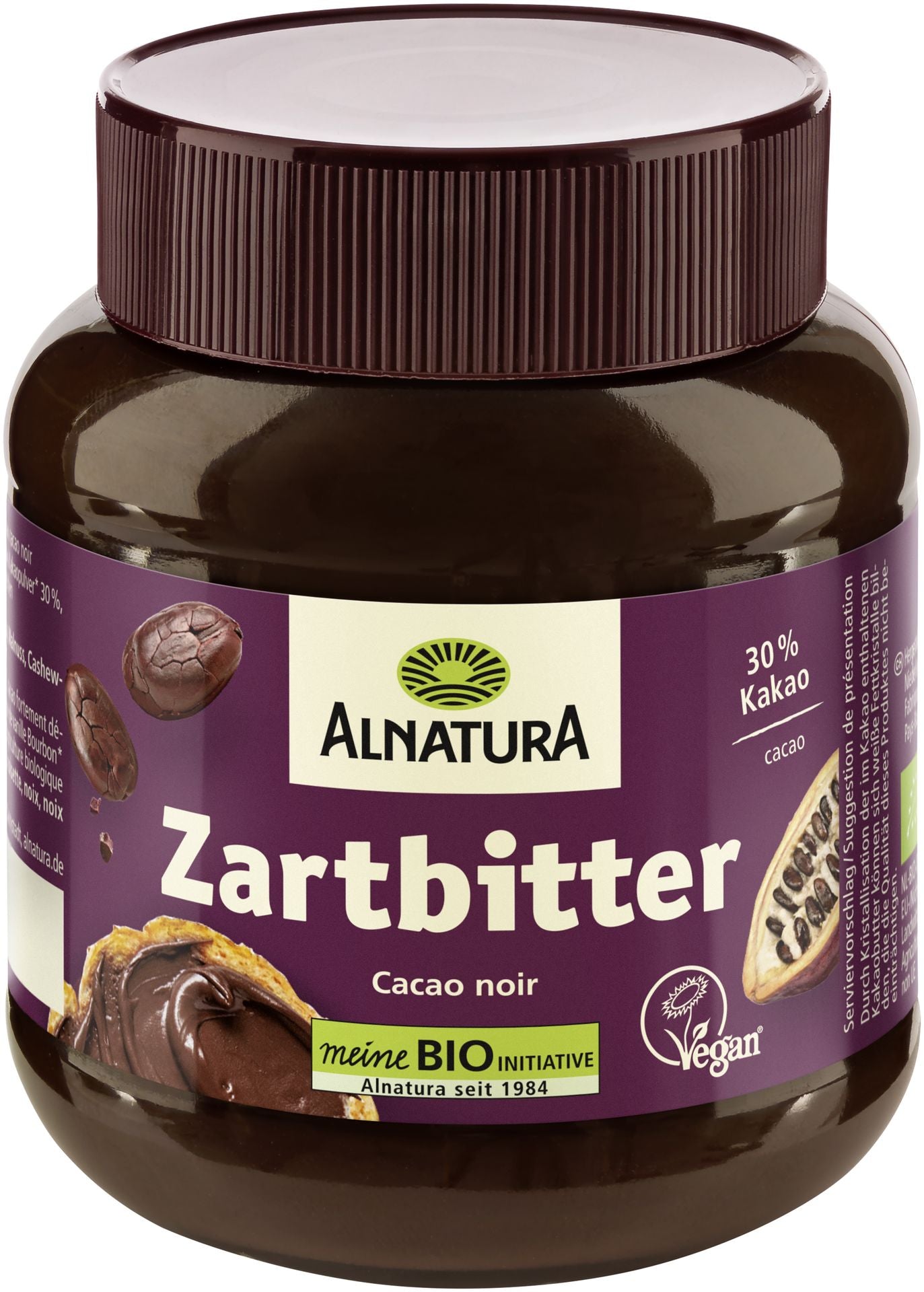 Bio Alnatura Zartbitter Creme 350g