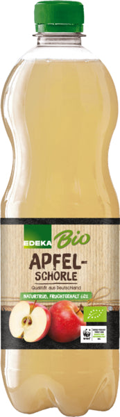 Bio EDEKA Apfelschorle naturtrüb 0,75l DPG