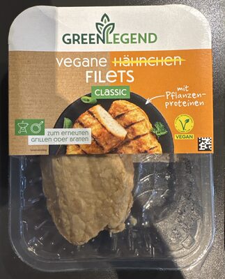 Green Legend Veganes Hähnchen Filet Natur 140g